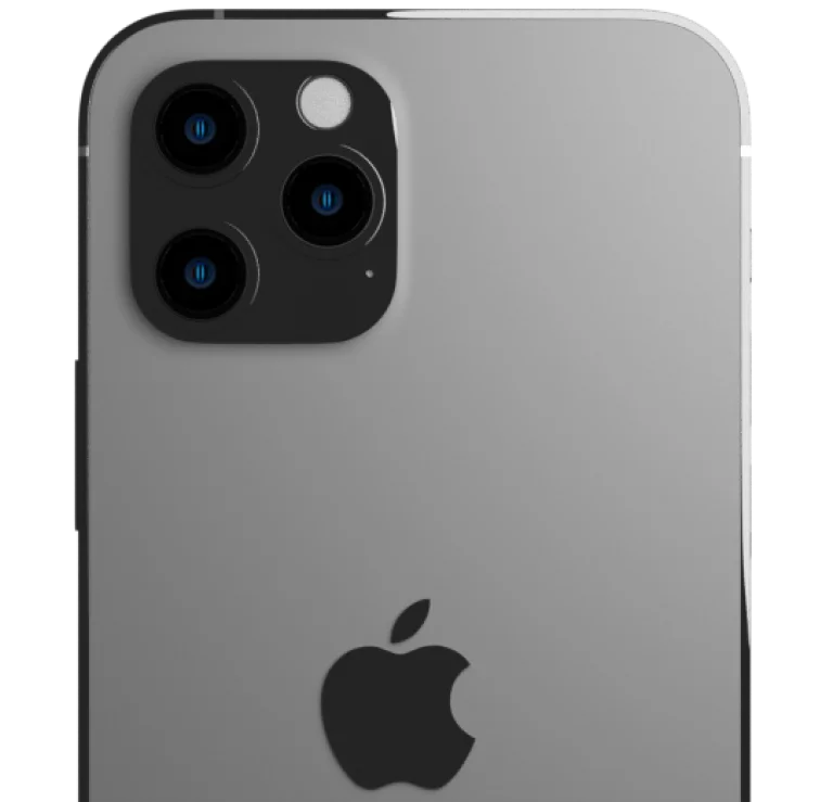 silver iPhone